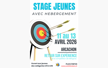 Stage jeunes avec hébergement 2026